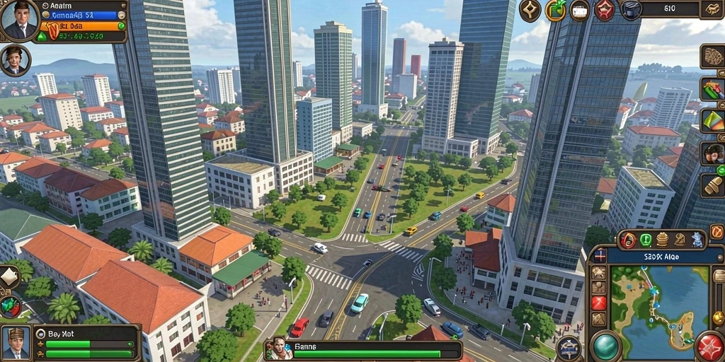 Screenshot dari pengalaman bermain yang seru.