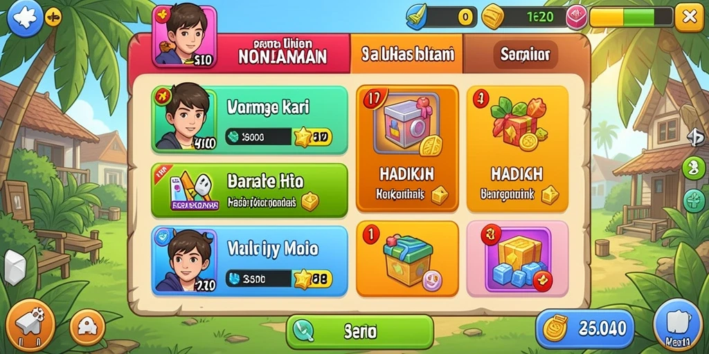 Fitur komunitas untuk interaksi antar pemain.