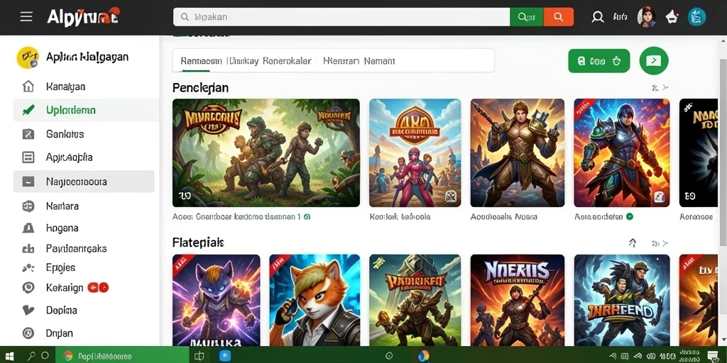 Level permainan yang beragam dan menantang.