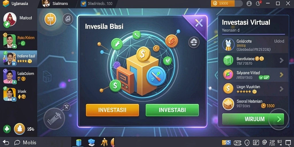 Screenshot menunjukkan fitur multiplayer yang menarik.