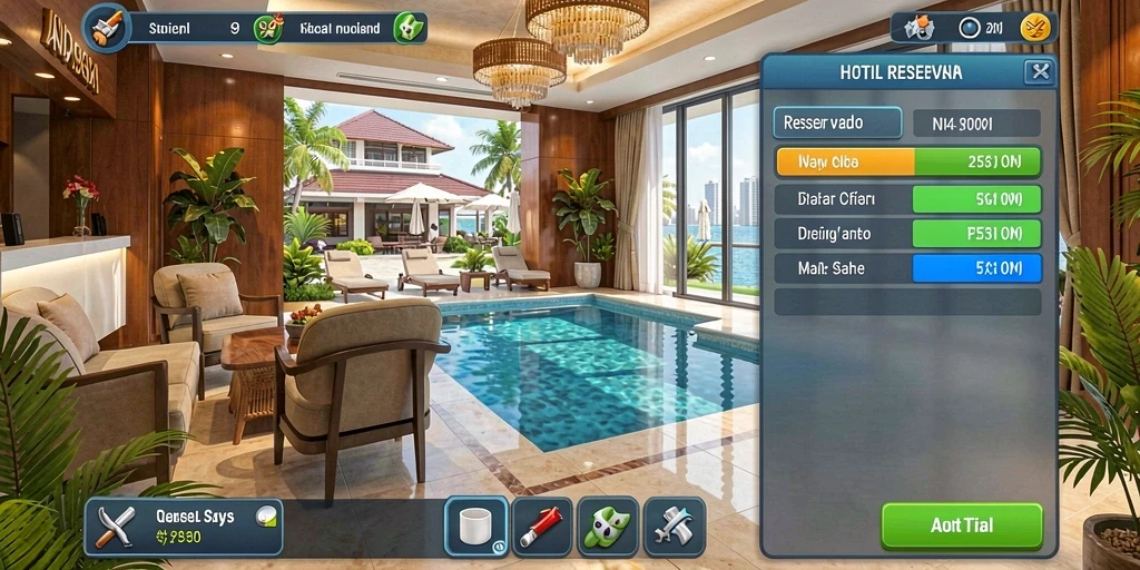 Grafis yang memukau dan imersif dalam game.
