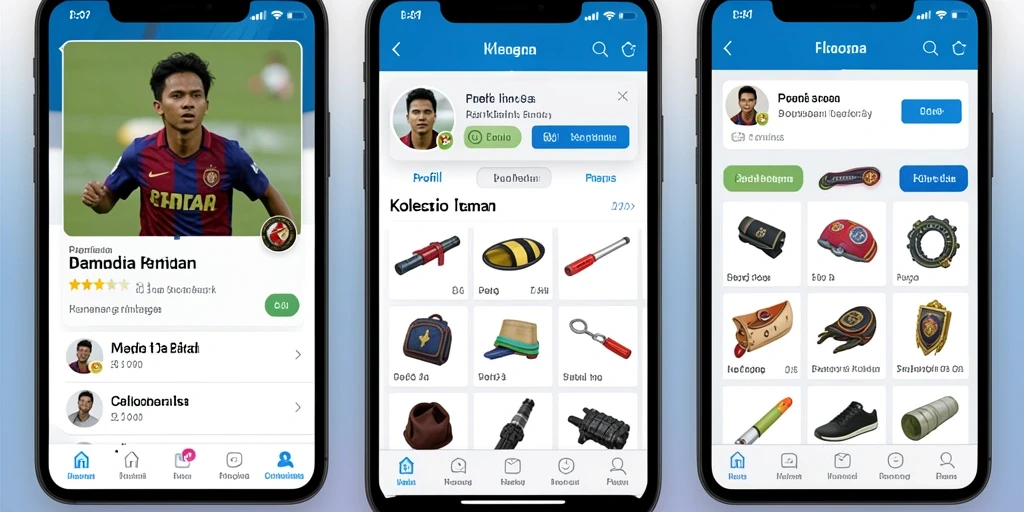 Gambaran fitur komunitas yang aktif di SERUBET.